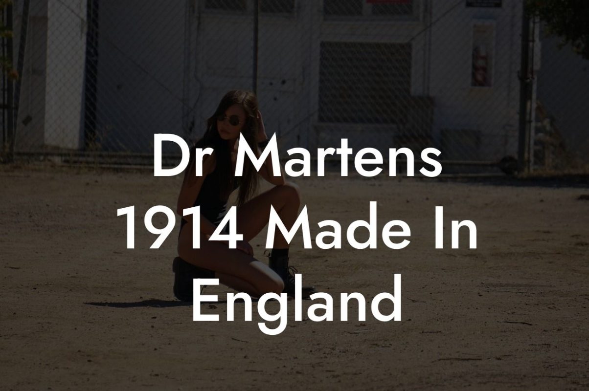 Dr Martens 1914 Made In England