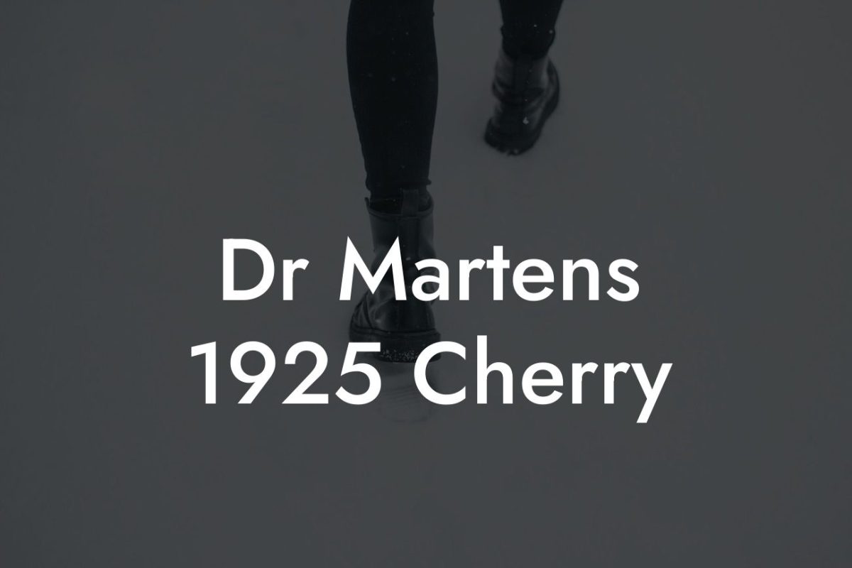 Dr Martens 1925 Cherry