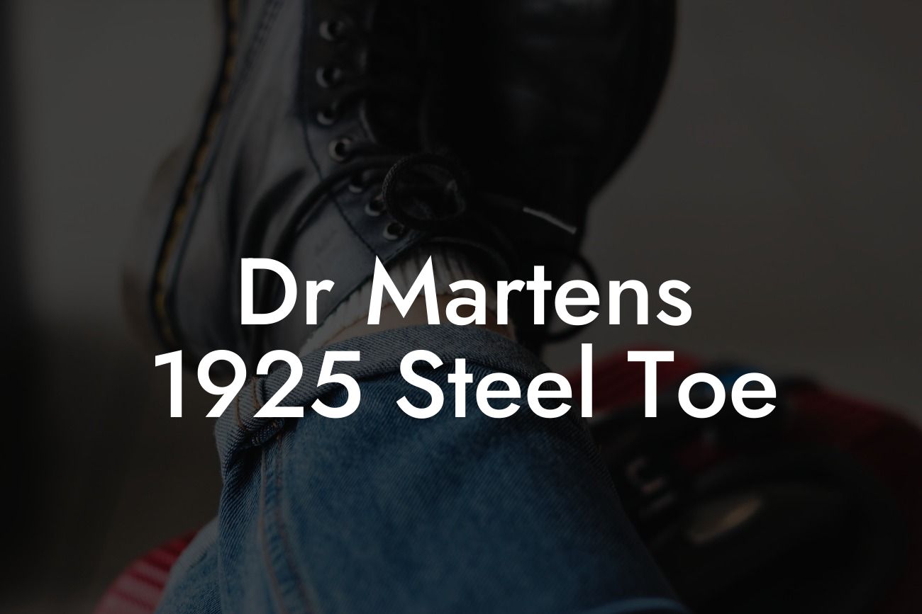 Dr Martens 1925 Steel Toe