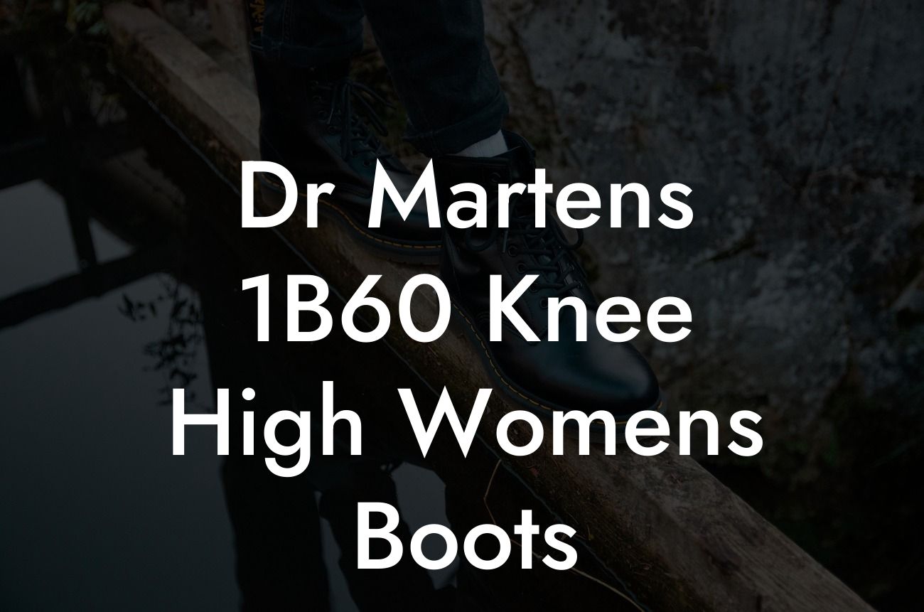 Dr Martens 1B60 Knee High Womens Boots