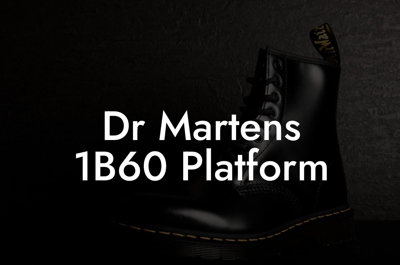 Dr Martens 1B60 Platform