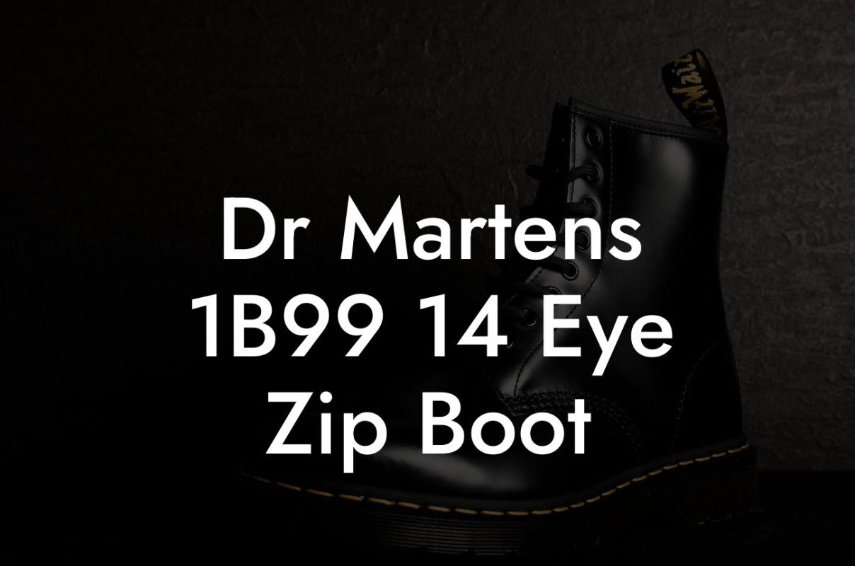 Dr Martens 1B99 14 Eye Zip Boot