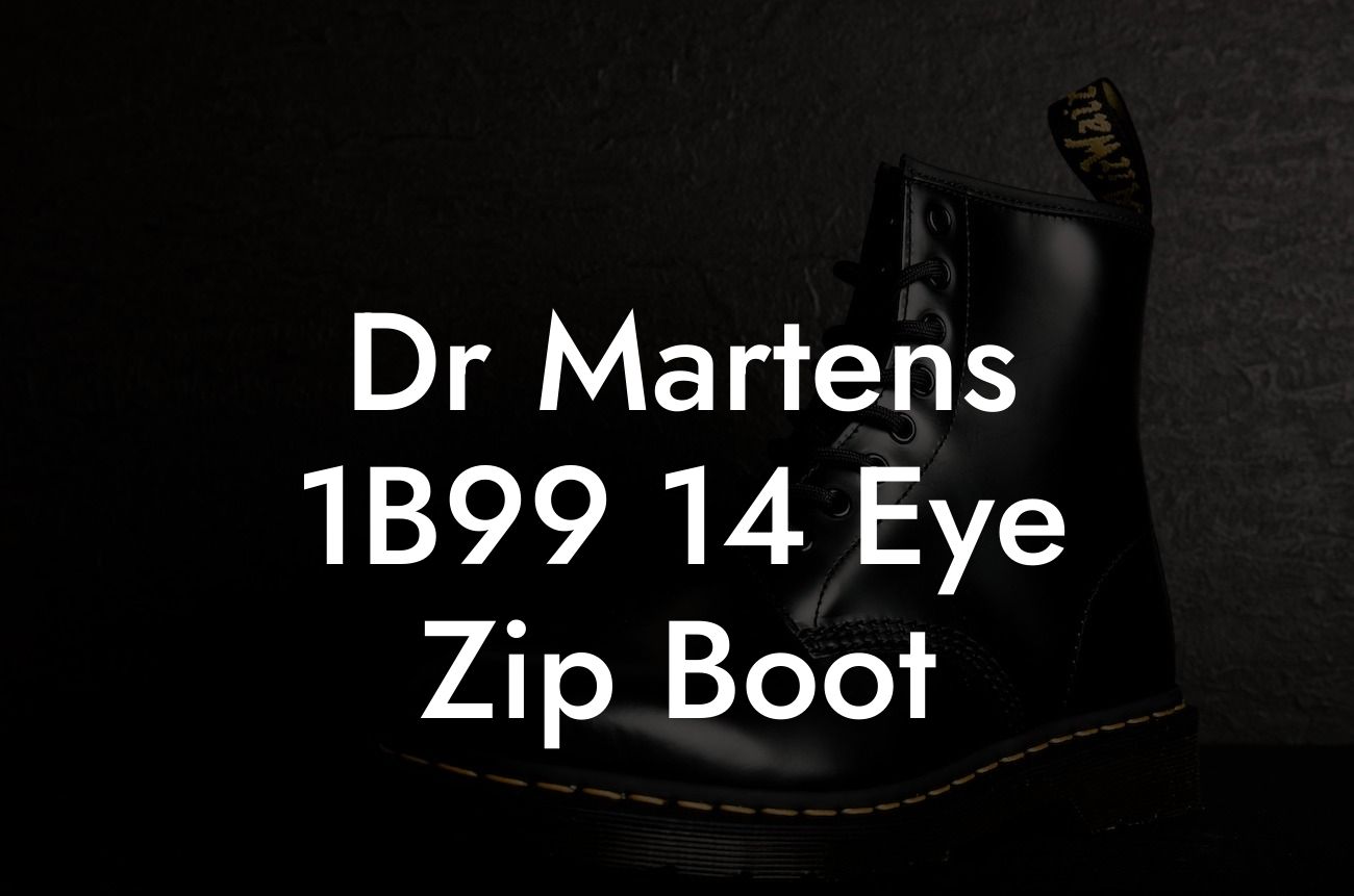 Dr Martens 1B99 14 Eye Zip Boot