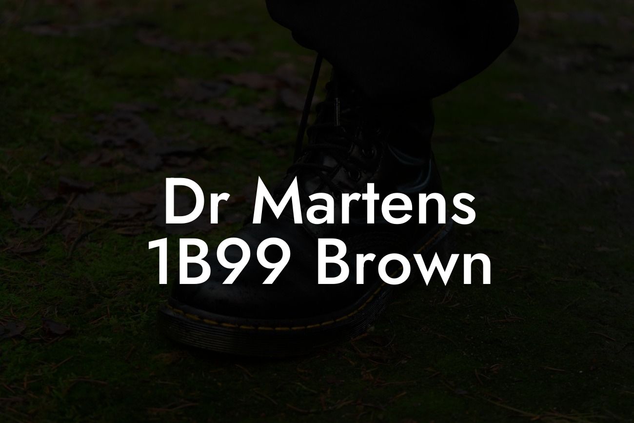 Dr Martens 1B99 Brown