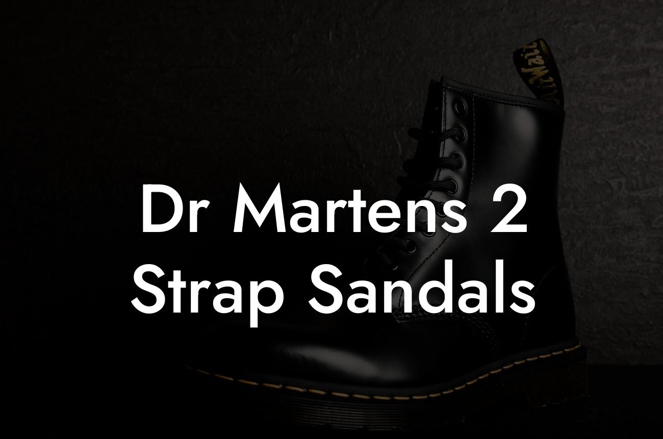 Dr Martens 2 Strap Sandals