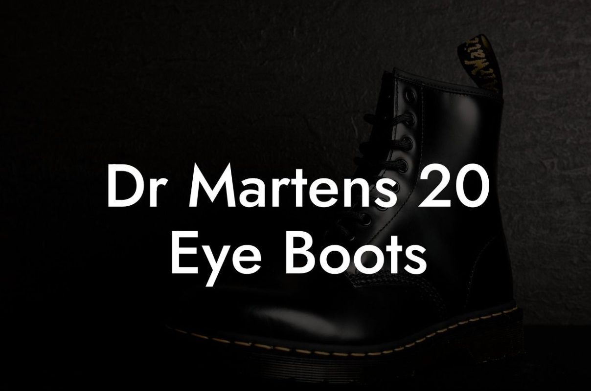 Dr Martens 20 Eye Boots