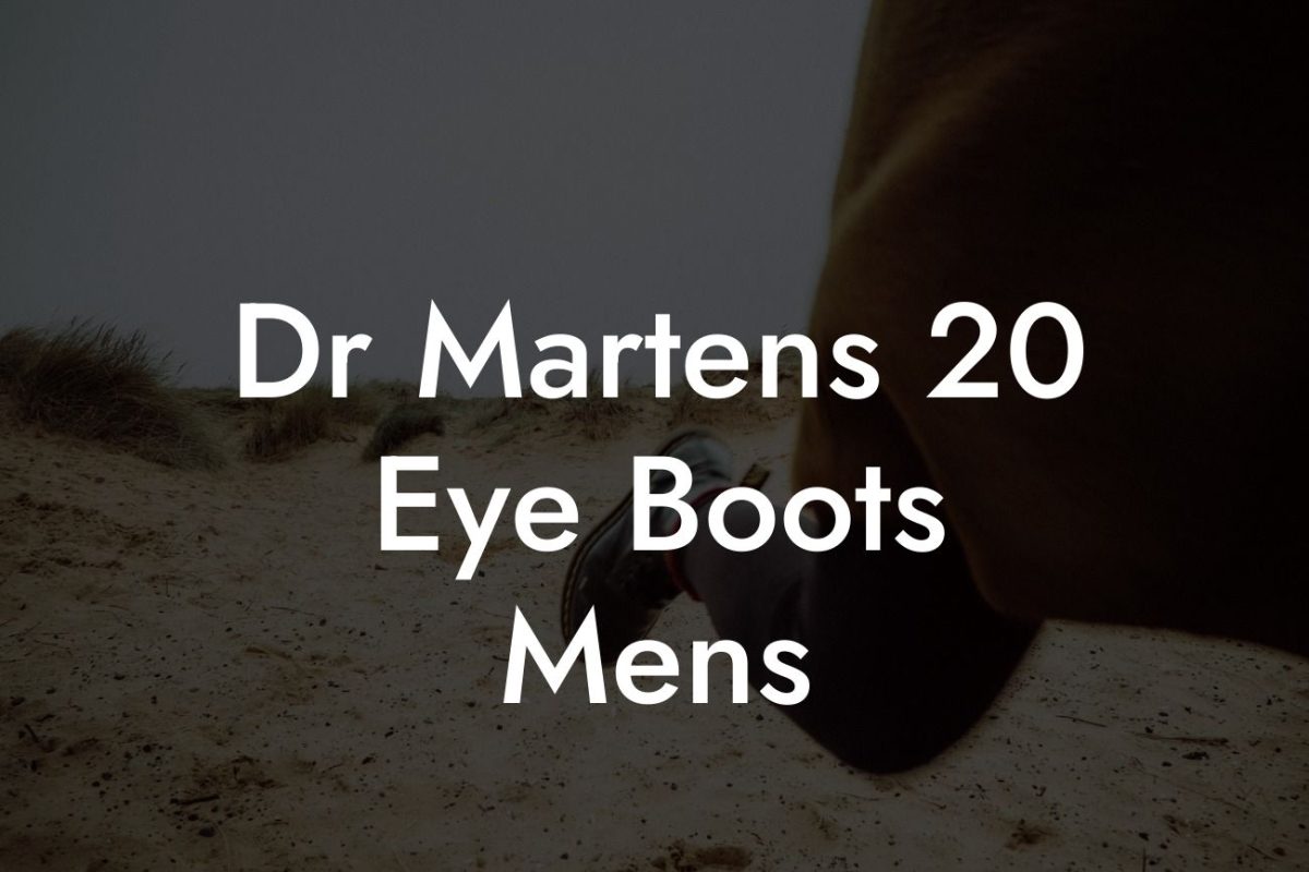 Dr Martens 20 Eye Boots Mens