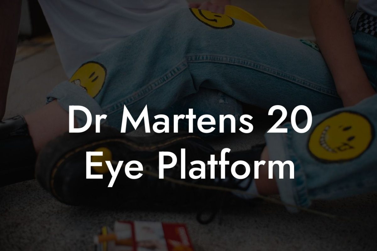 Dr Martens 20 Eye Platform