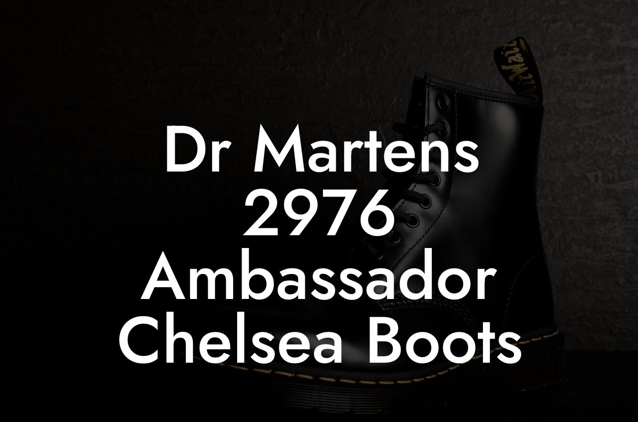 Dr Martens 2976 Ambassador Chelsea Boots