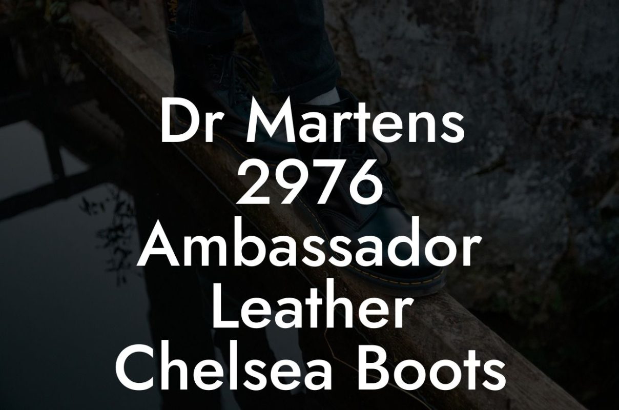 Dr Martens 2976 Ambassador Leather Chelsea Boots