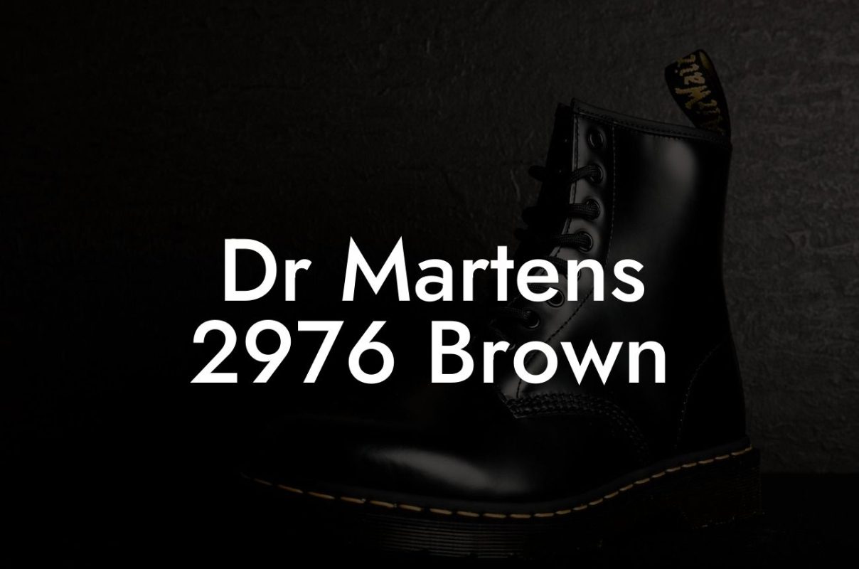 Dr Martens 2976 Brown