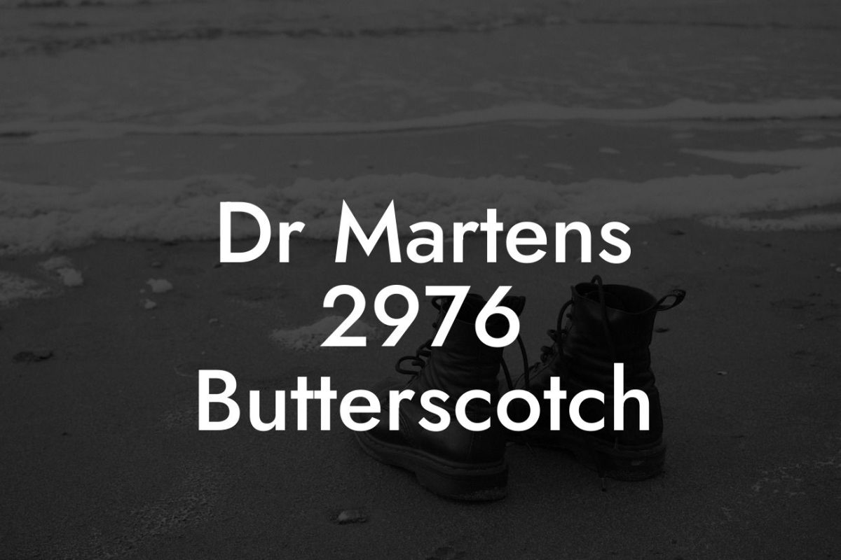 Dr Martens 2976 Butterscotch