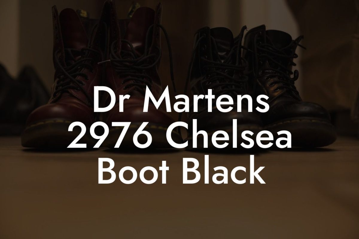 Dr Martens 2976 Chelsea Boot Black