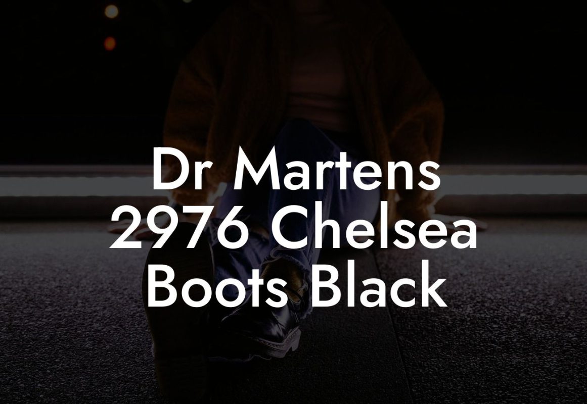 Dr Martens 2976 Chelsea Boots Black