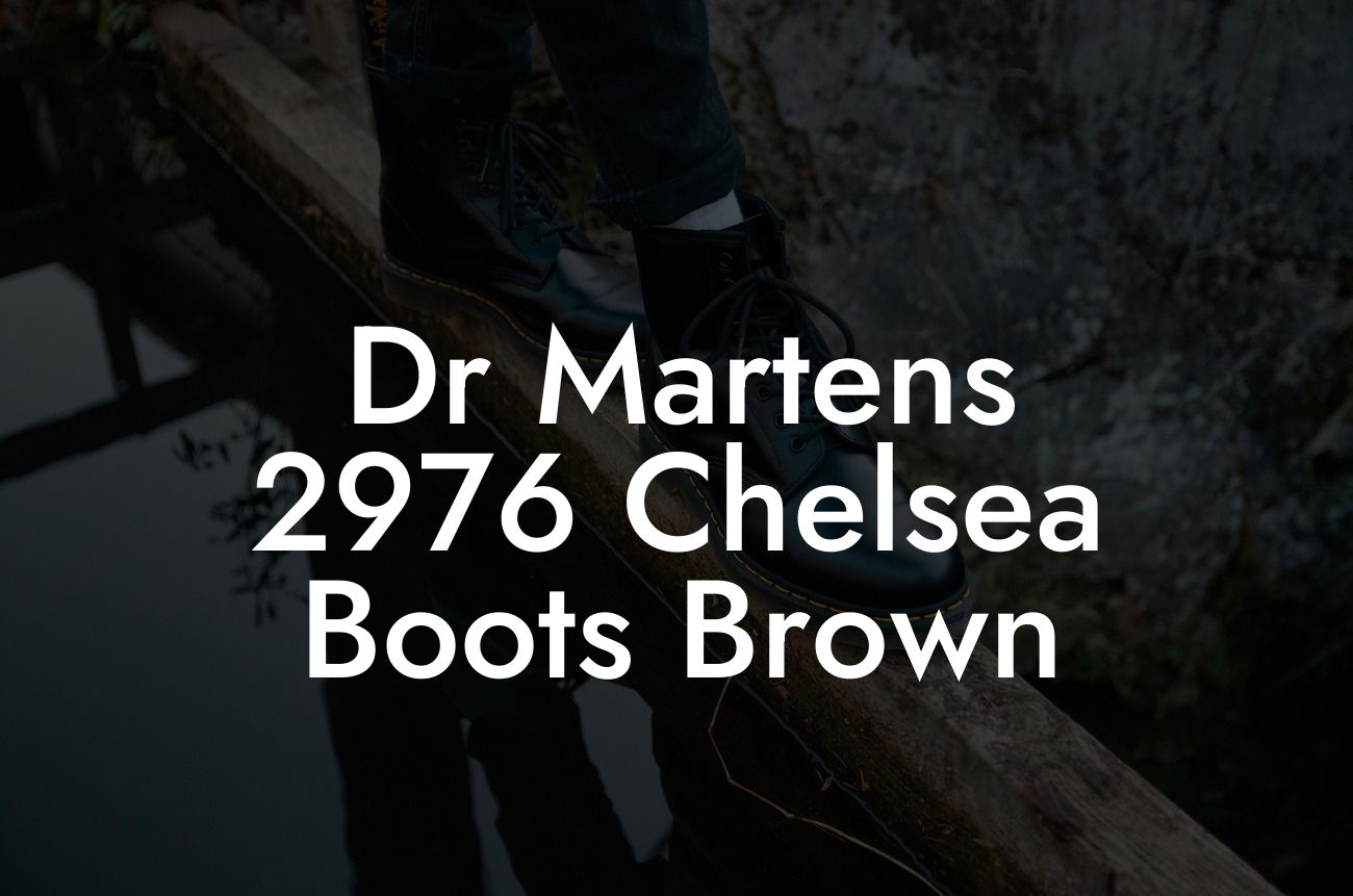 Dr Martens 2976 Chelsea Boots Brown