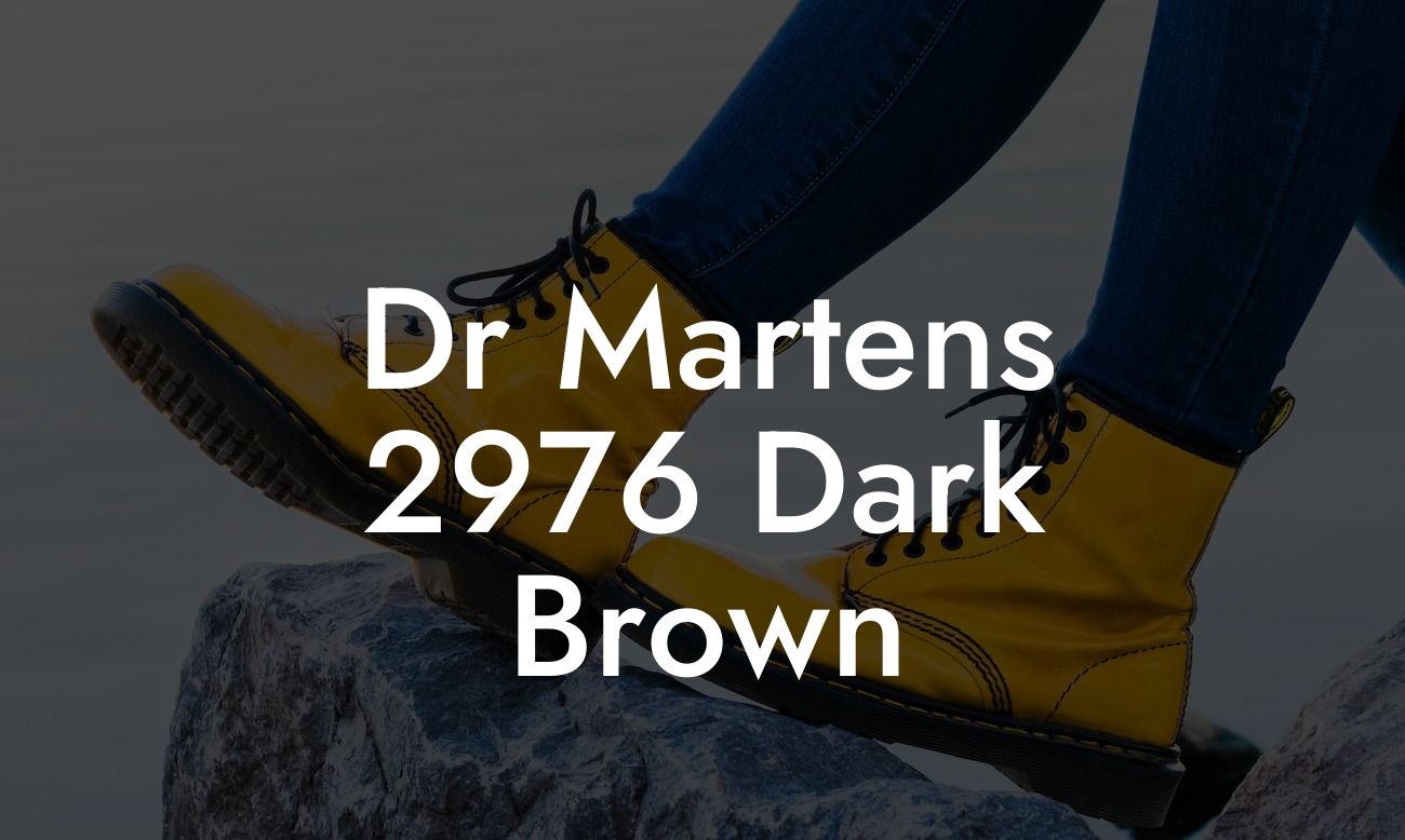 Dr Martens 2976 Dark Brown