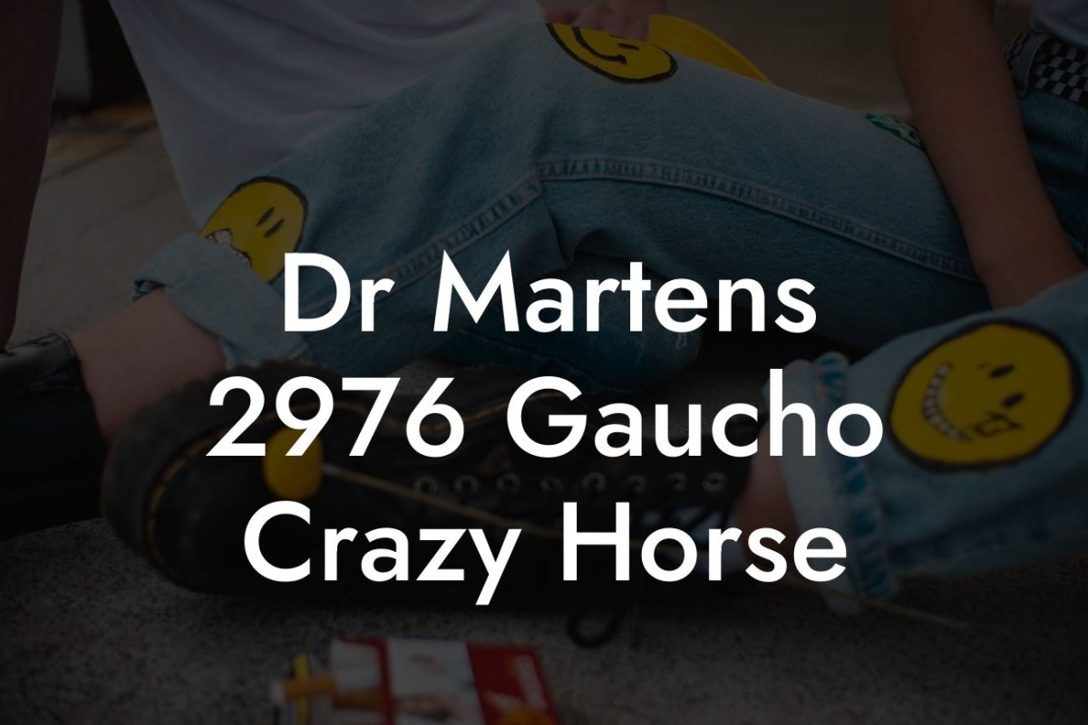 Dr Martens 2976 Gaucho Crazy Horse