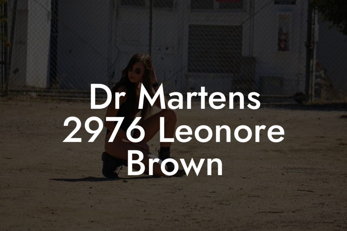 Dr Martens 2976 Leonore Brown