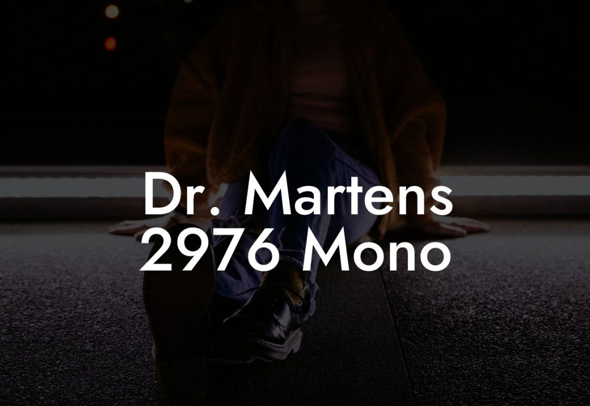 Dr. Martens 2976 Mono