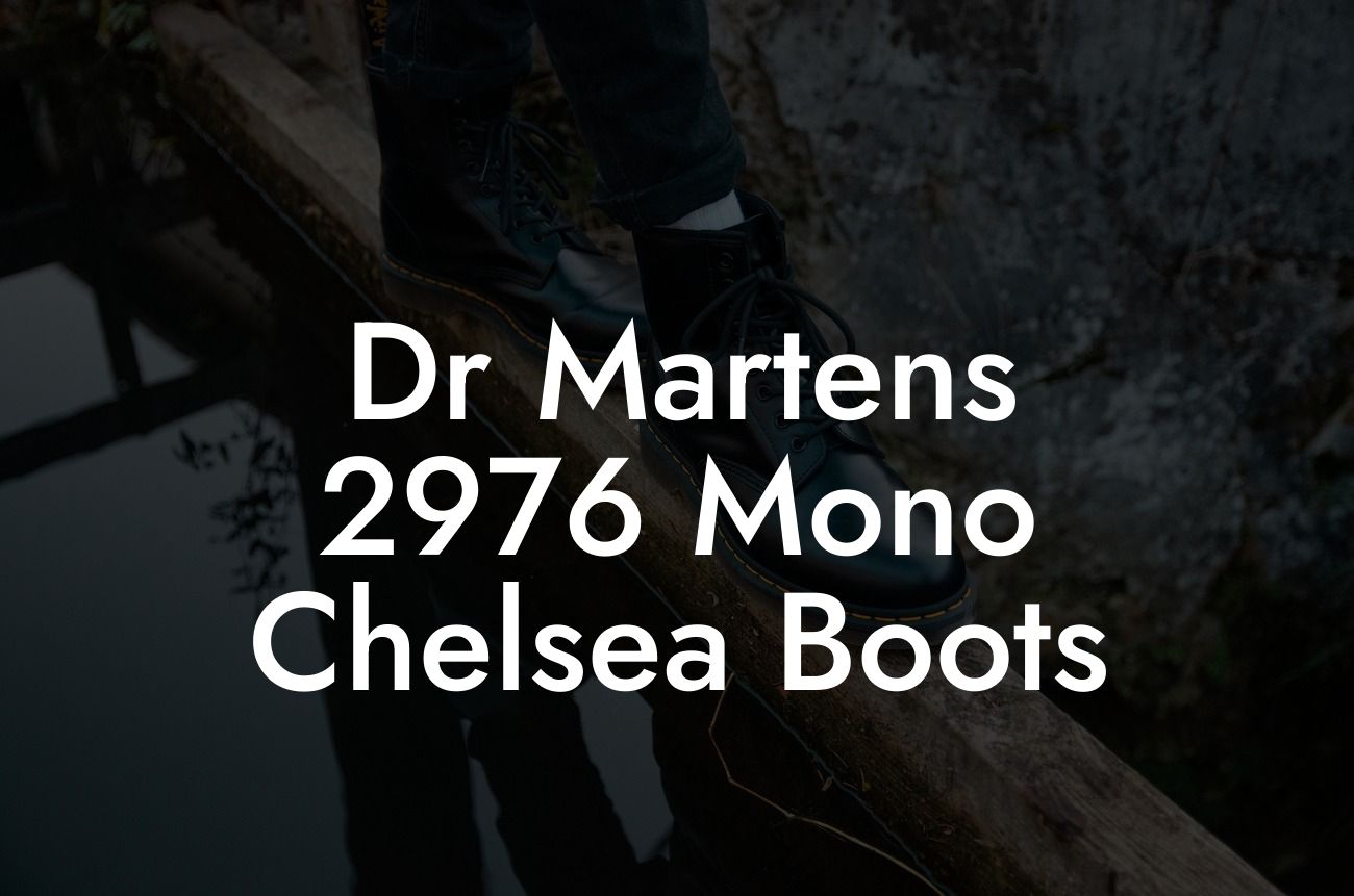 Dr Martens 2976 Mono Chelsea Boots