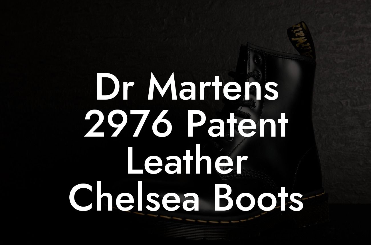 Dr Martens 2976 Patent Leather Chelsea Boots