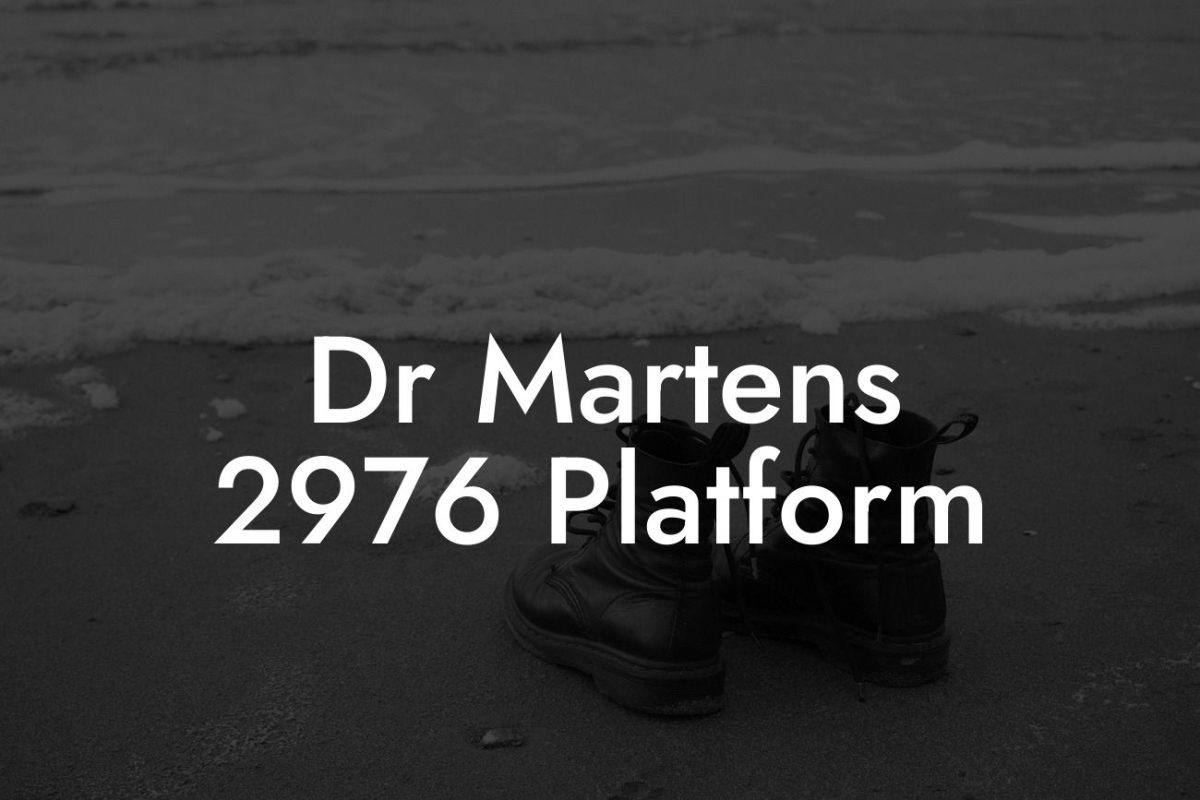 Dr Martens 2976 Platform