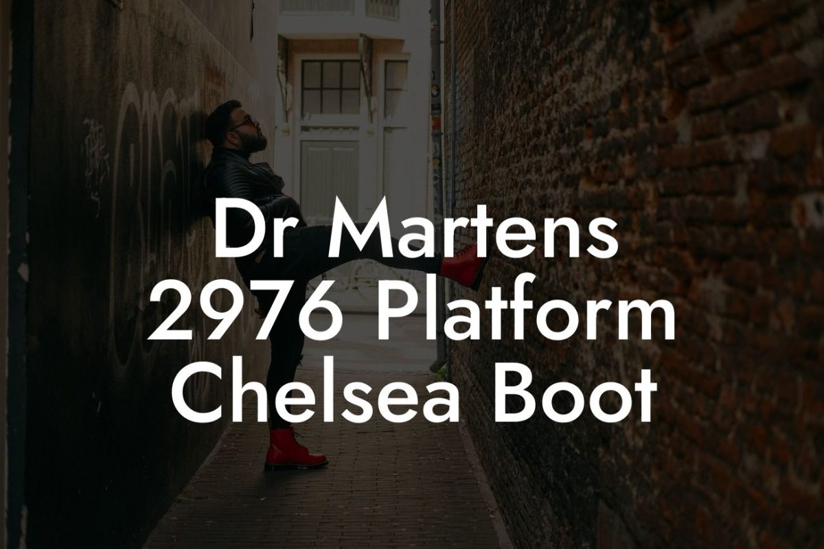 Dr Martens 2976 Platform Chelsea Boot