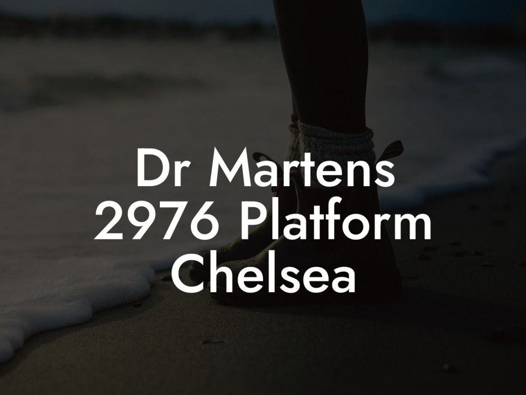 Dr Martens 2976 Platform Chelsea