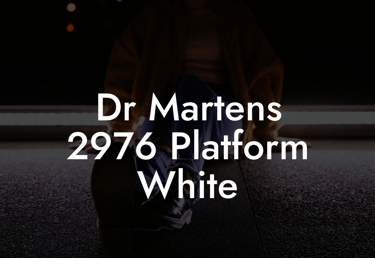 Dr Martens 2976 Platform White