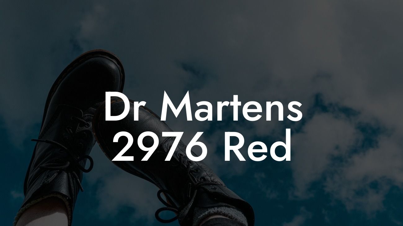 Dr Martens 2976 Red