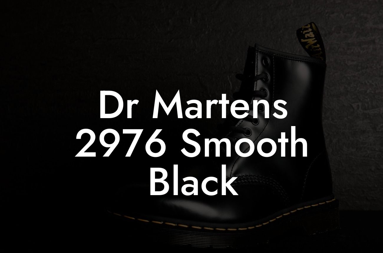 Dr Martens 2976 Smooth Black