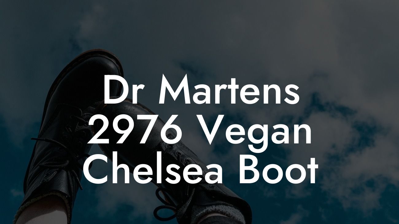 Dr Martens 2976 Vegan Chelsea Boot