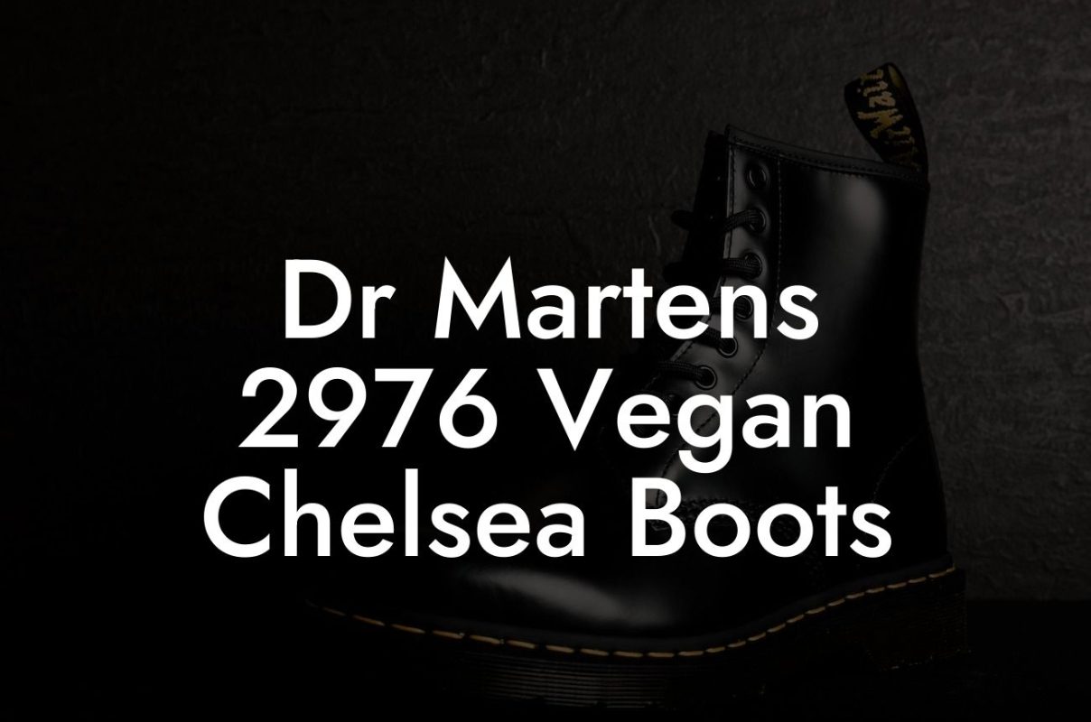 Dr Martens 2976 Vegan Chelsea Boots