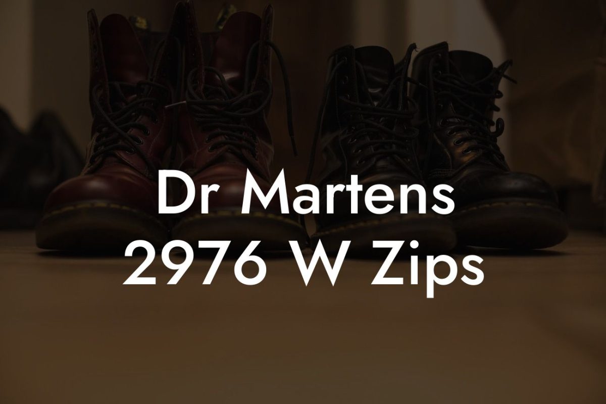 Dr Martens 2976 W Zips