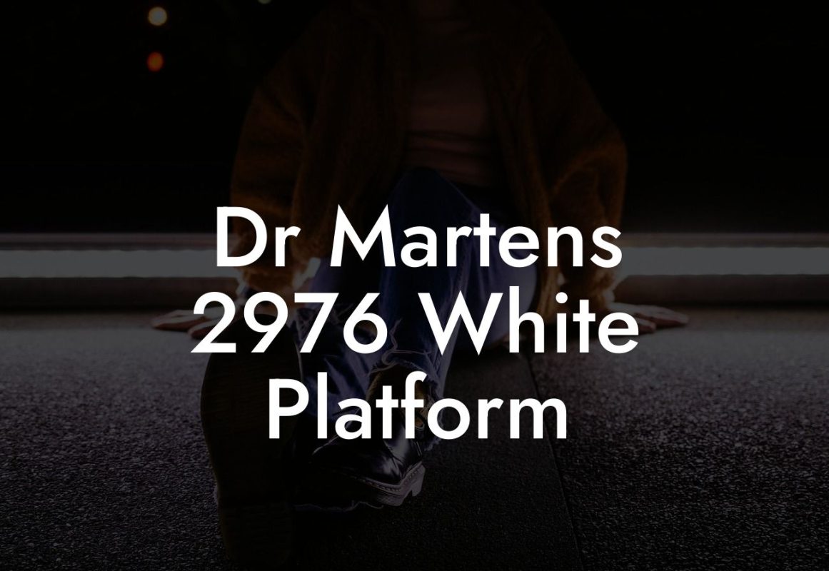 Dr Martens 2976 White Platform