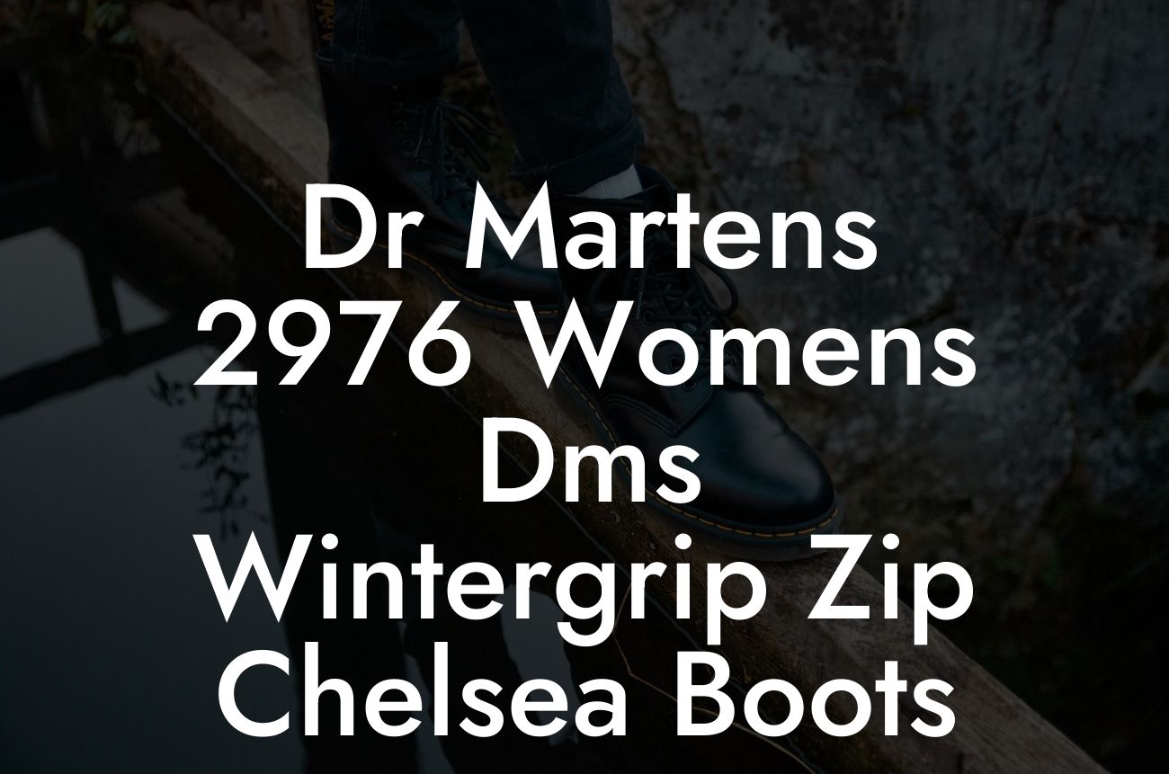 Dr Martens 2976 Womens Dms Wintergrip Zip Chelsea Boots