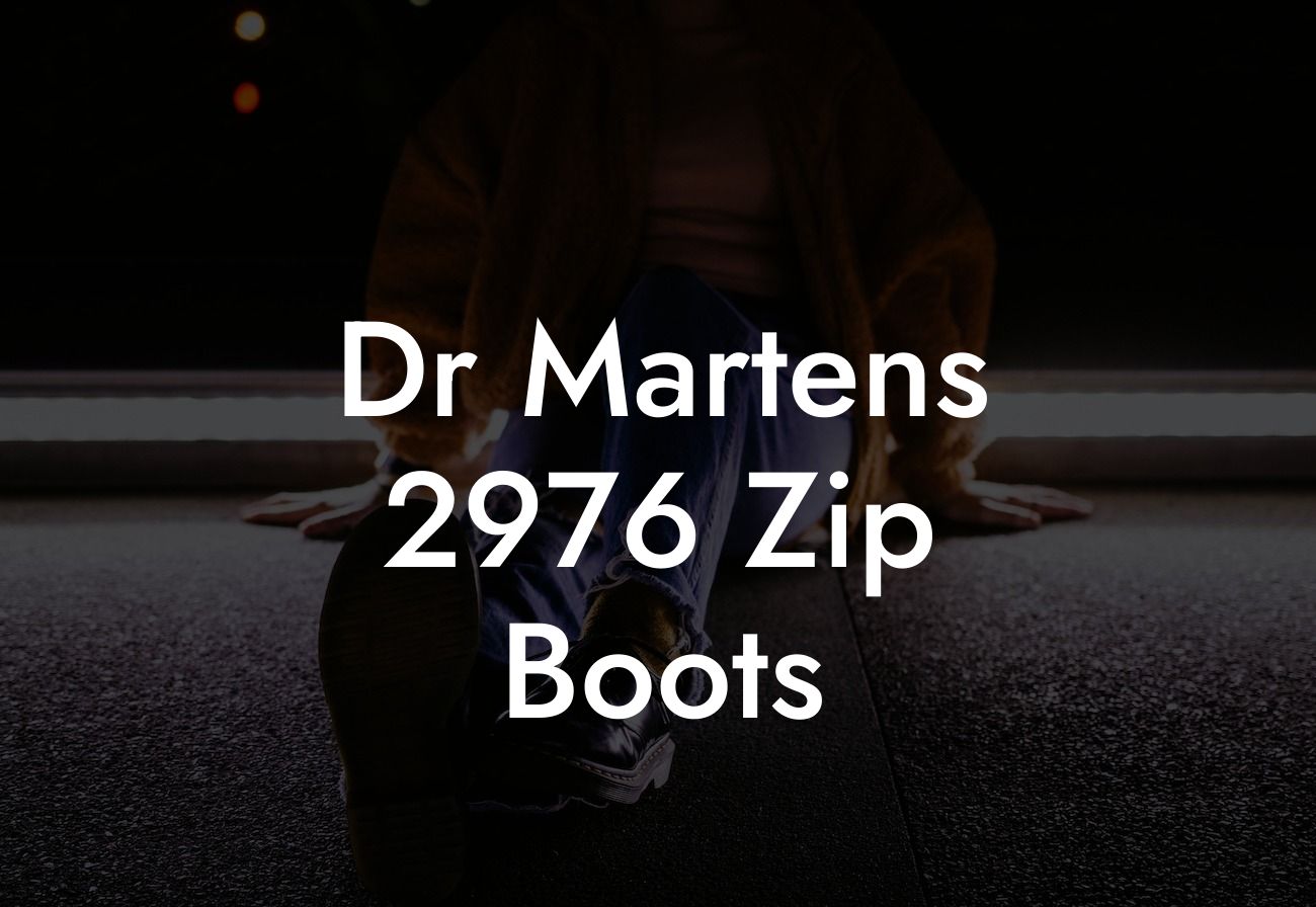 Dr Martens 2976 Zip Boots