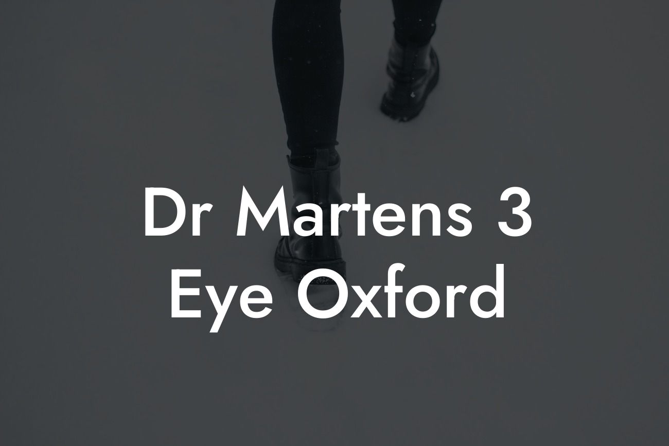 Dr Martens 3 Eye Oxford