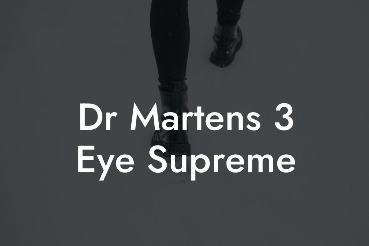 Dr Martens 3 Eye Supreme