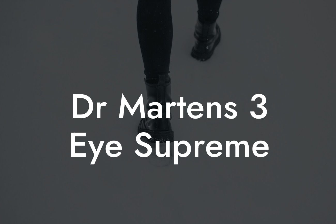 Dr Martens 3 Eye Supreme