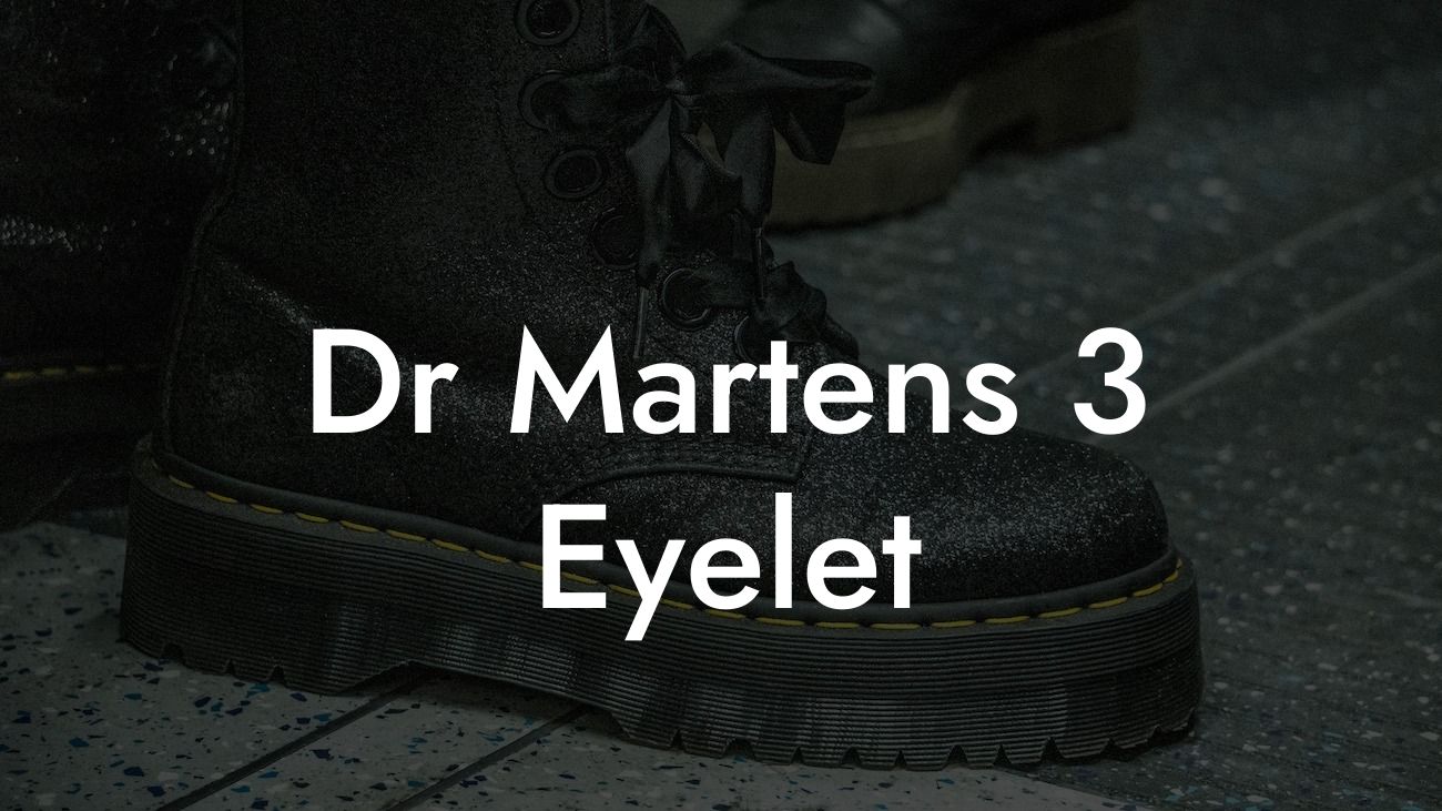 Dr Martens 3 Eyelet