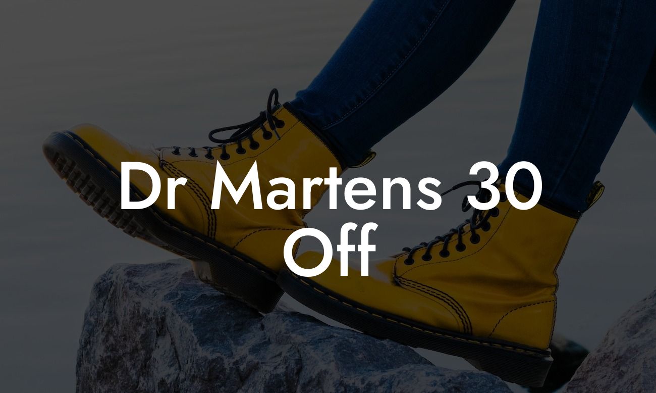 Dr Martens 30 Off