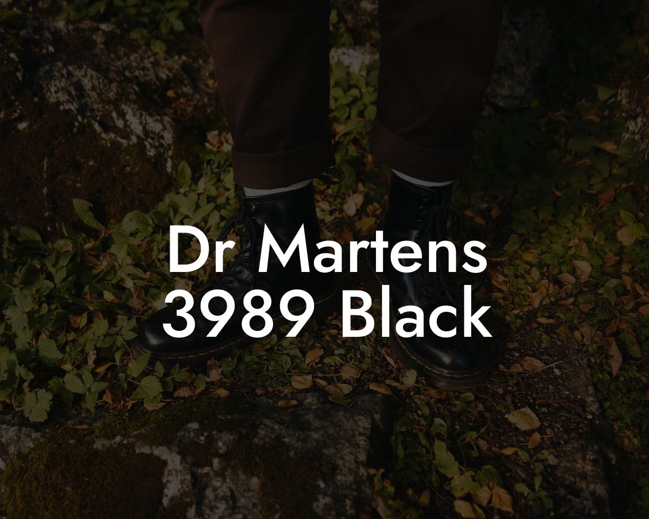 Dr Martens 3989 Black