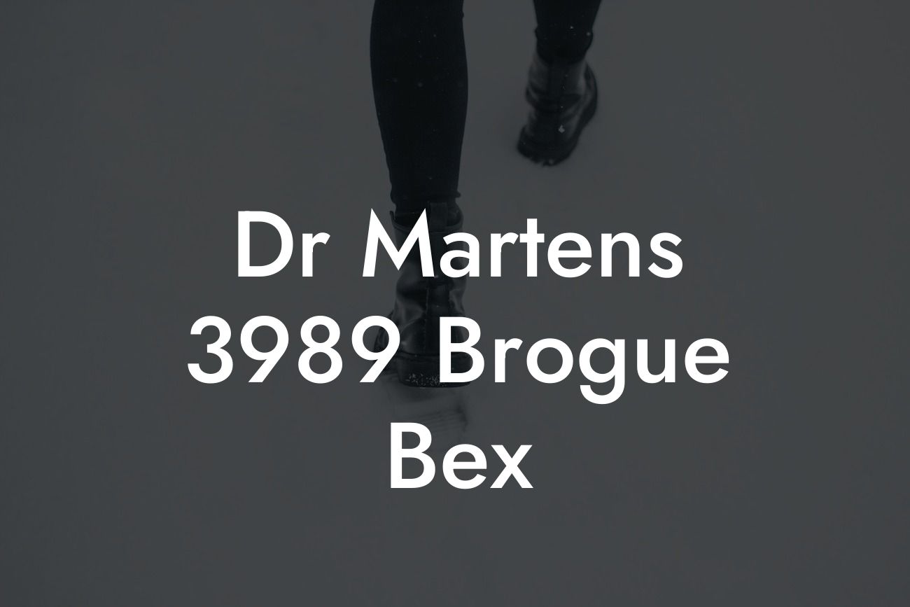 Dr Martens 3989 Brogue Bex