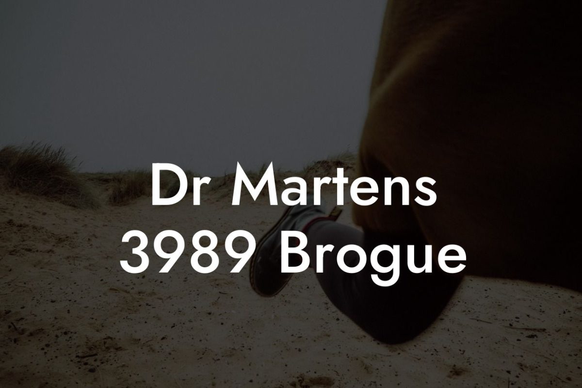 Dr Martens 3989 Brogue