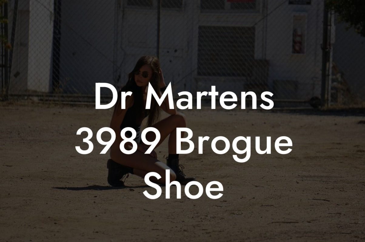 Dr Martens 3989 Brogue Shoe