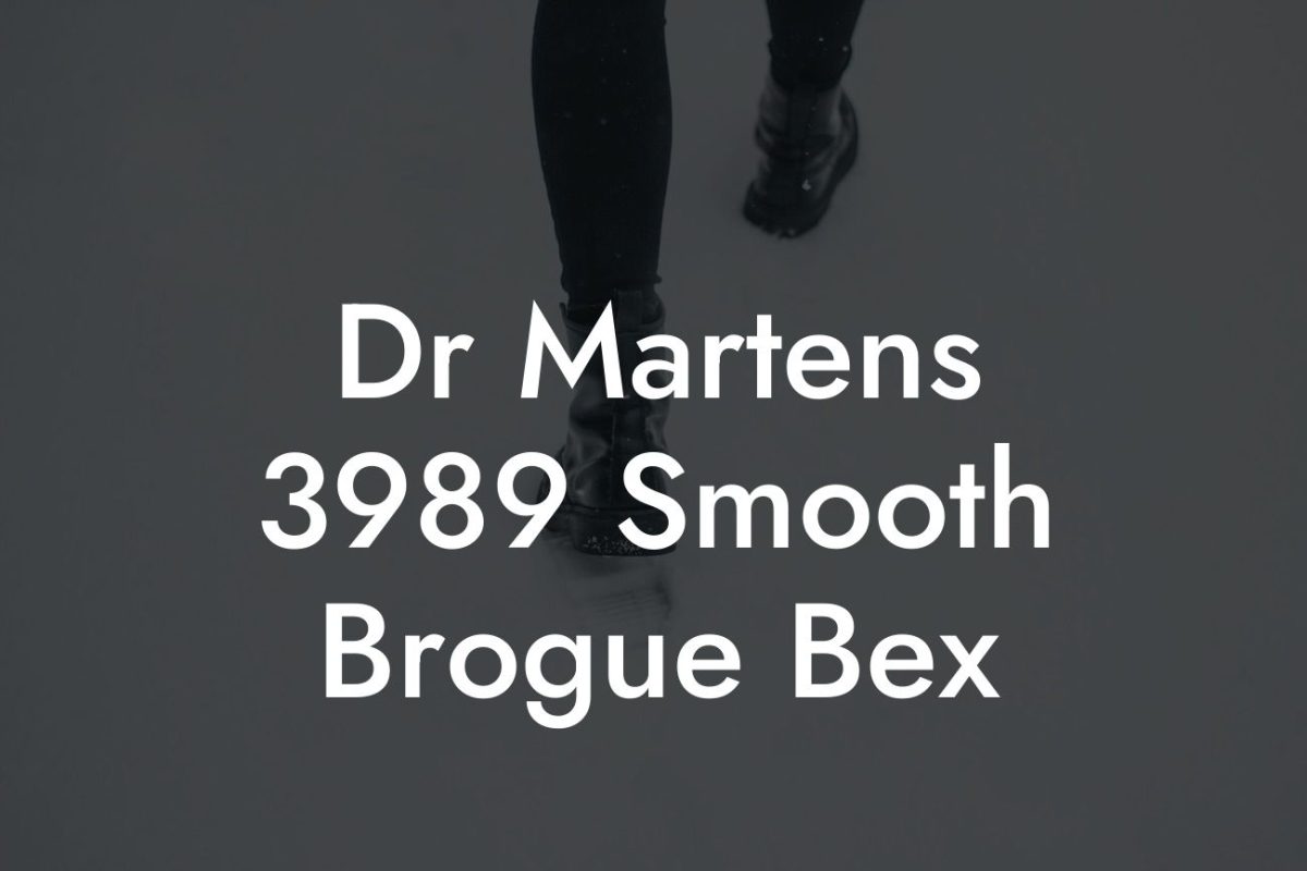 Dr Martens 3989 Smooth Brogue Bex