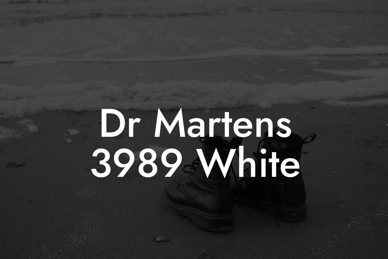 Dr Martens 3989 White