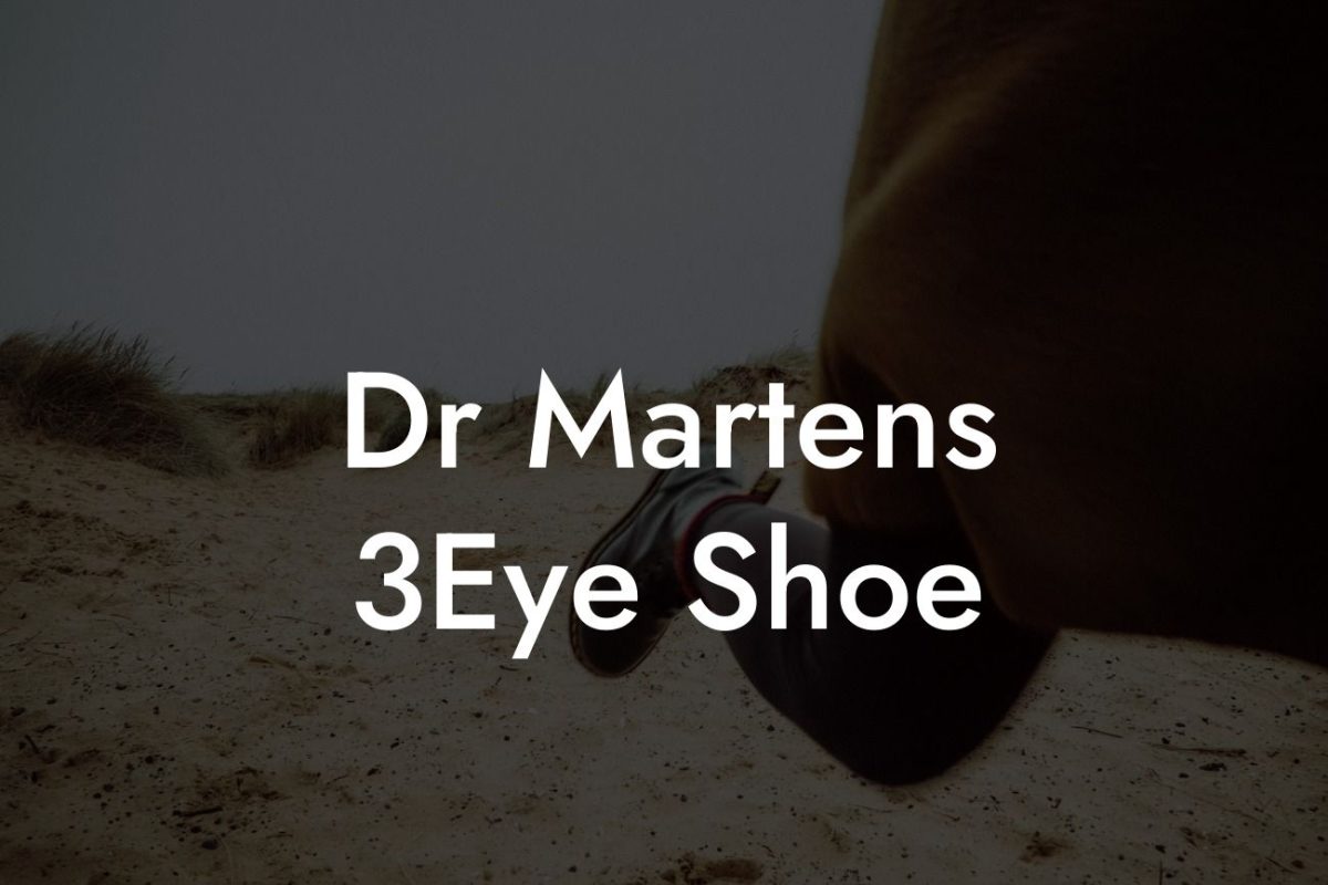 Dr Martens 3Eye Shoe