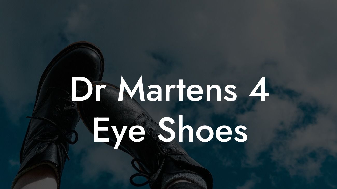 Dr Martens 4 Eye Shoes